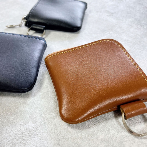 コインケース レザー小物入れ 財布 本革ハンドメイドレザー