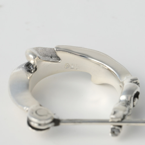 シルバー925 ピアス メンズ リング フープピアス シンプル