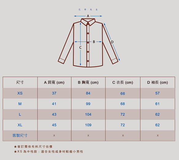 巴特先生-叢生記憶-短袖系列-手工襯衫- Shirt 第8張的照片