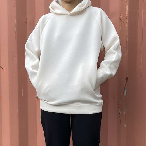 秋〜春まで！【ユニセックス 】ダンボールニット シームポケット付プル