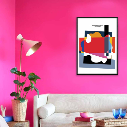 大型A2】PASTELRIB アートポスター（A2サイズ）#5588 A0014/文字