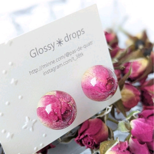 本物のバラのつぼみ【 香り立つ 】薔薇 の 精 〜 バレエ シリーズ