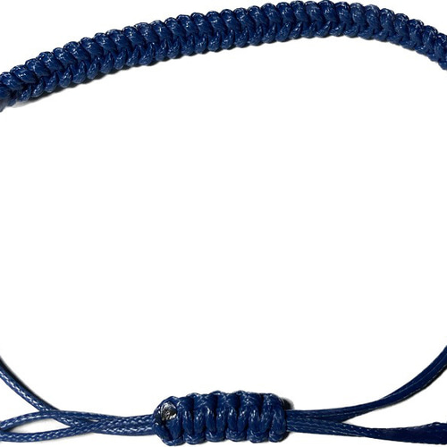 guild-n ☆ ネイビーブルー 紺色 ファング ワックスコード 組紐