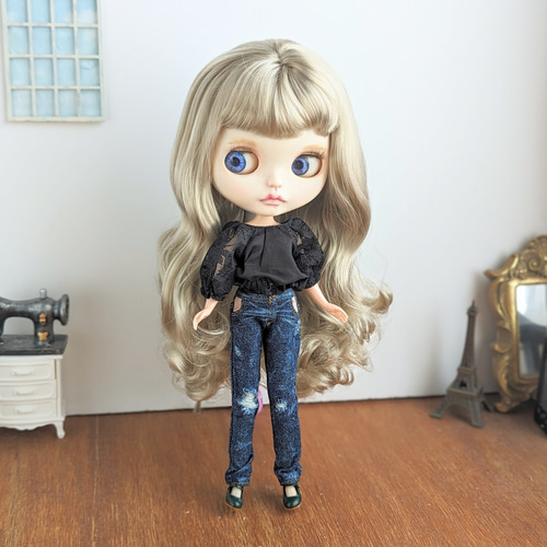 1011※単品※ジーパン※ブライスアウトフィット※1/6ドール服 その他人形