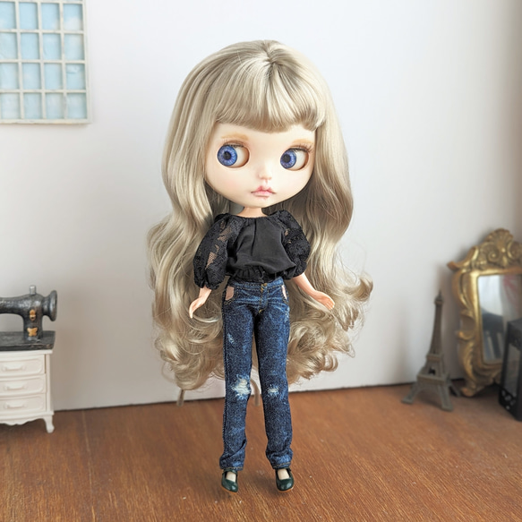 1011※単品※ジーパン※ブライスアウトフィット※1/6ドール服 その他人形 