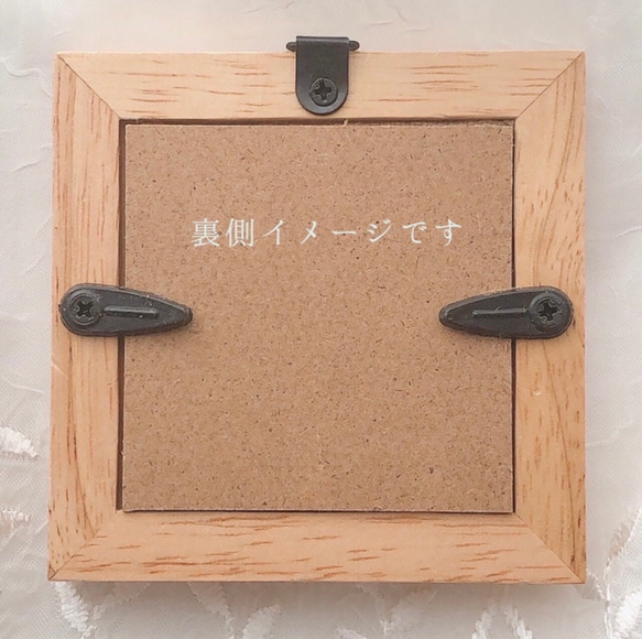 金木犀ムーン　刺繍フレーム　秋　花　ボタニカル 4枚目の画像
