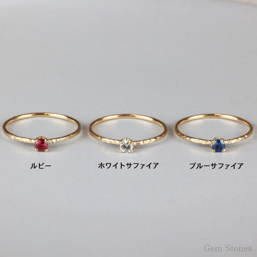 R*様 遺品整理　18K サファイア　ルビー　リング R*様 遺品整理 18K サファイア ルビー リング