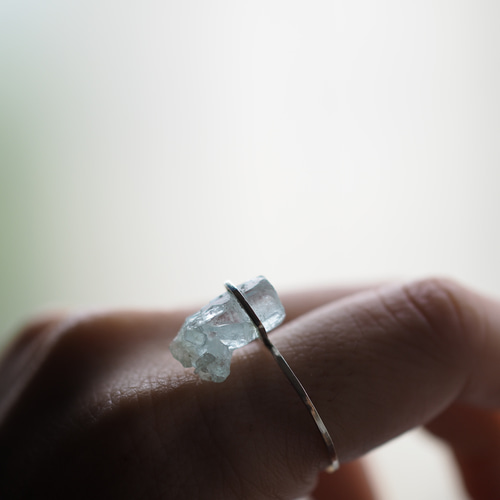 WARAUさま専用 アメジストリング WARAUさま専用アメジストリング （aquamarine silver ring (suiu