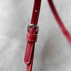 NUME-RED・キューブポシェット◎２WAY機能・内装キーホルダー付き：ポケット機能充実しています。全5色★ 10枚目の画像