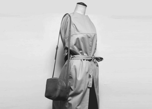 NUME-RED・キューブポシェット◎２WAY機能・内装キーホルダー付き：ポケット機能充実しています。全5色★ 15枚目の画像