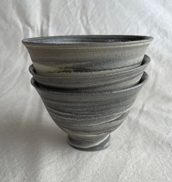 marble 小鉢　black/white/gray 2 5枚目の画像