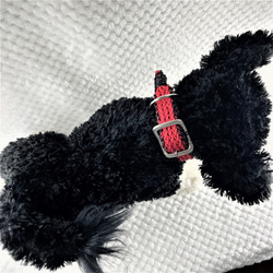 [公式]マクラメ編み＃220 ヘルミーズネクスト　小型犬首輪 10枚目の画像