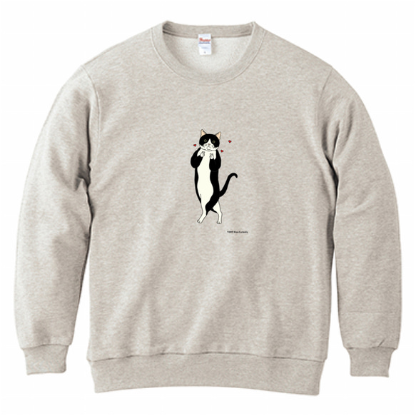 SCULPTOR 猫イラストスウェット (L)girlblackupatmos 新品】sculptor ねこ トレーナー ミントの通販 by StellAlice's