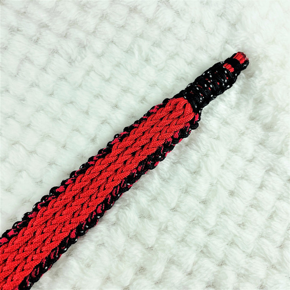 [キット]マクラメ編み＃220 ヘルミーズネクスト　小型犬首輪 9枚目の画像