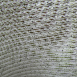 絽のベージュ地訪問着から作った　お袖と裾にギャザーを入れたブラウスです。 9枚目の画像
