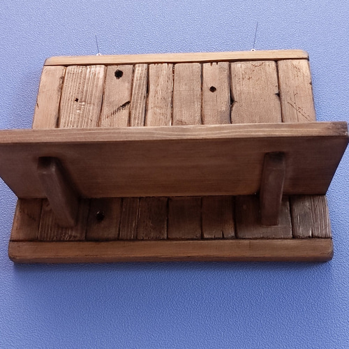 シャビー で 四角な ウォール シェルフ 】 レトロ 壁掛け ラック