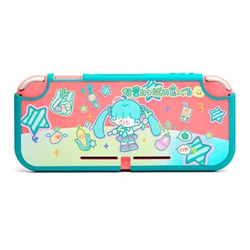 Nintendo Switch Lite ケース 3色 兎と大根レバーケース 初音ミク Miku