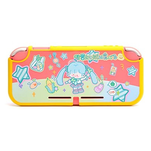 Nintendo Switch Lite ケース 3色 兎と大根レバーケース 初音