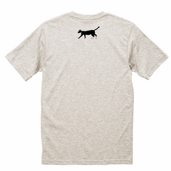 限定セール！歩きからジャンプする猫のTシャツXL 7枚目の画像