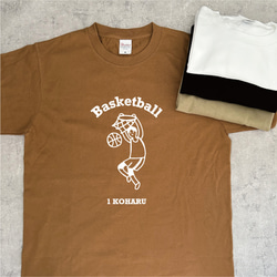 【名前可】部活Tシャツ バスケットボール 1枚目の画像