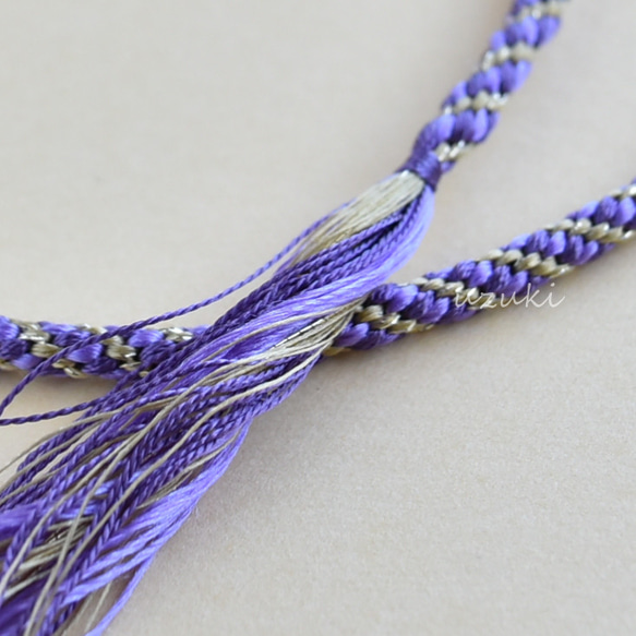 9月10日前後紫音✨密教編み紐ネックレス✨ 富と繁栄 316L hawaiian cross necklace (2way) #N26 | loseford