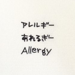 アレルギー表示■キーホルダー■ワッペン■アレルゲン沢山あります 14枚目の画像