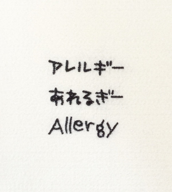 アレルギー表示■キーホルダー■ワッペン■アレルゲン沢山あります 14枚目の画像