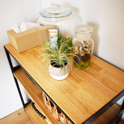 水槽台」重量物も置けるスタイリッシュなミニラック / 水槽台