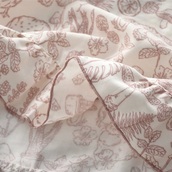 パジャマ レディース ラルタイム 半袖ナイティワンピース 女性用  寝巻 ナイトウェア 国産 日本製 おしゃれ 5枚目の画像