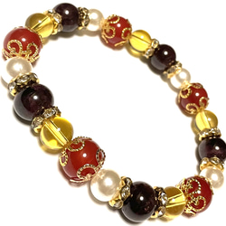 桜彫水晶＊ピンクタイガーアイ＊インカローズ＊花翡翠＊アラゴナイト