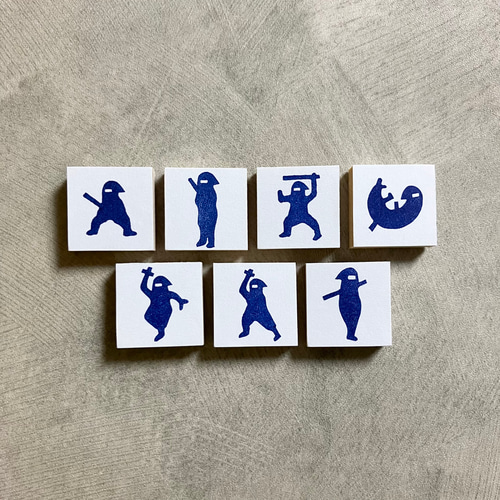 忍者はんこ 忍 ninja 消しゴムはんこ 消しごむハンコ スタンプ はんこ