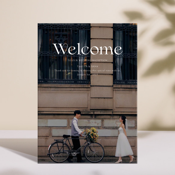 選べるデザイン！結婚式　オリジナル　ウェルカムボード　キャンパス生地 送料無料 💐 お好きな写真選べるパネルとキャンバス生地
