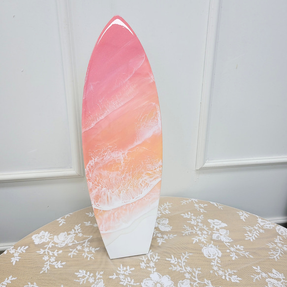 海レジンアート【FIND YOUR WAVE】サーフィンボード 50cm 3枚目の画像