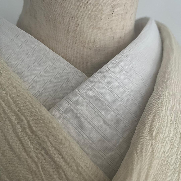 夏 半衿 本場小千谷 本麻 麻絽 小千谷縮 小千谷ちぢみ 白 半襟 リネン 和装小物（帯・半襟） 閃光舎 -SENKOSHA- 通販 ...