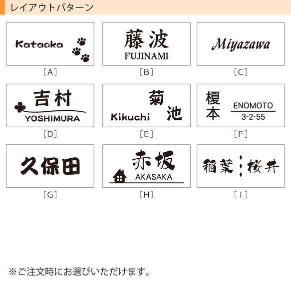 表札 可愛い おしゃれ タイル 戸建て 二世帯 ココ 4枚目の画像