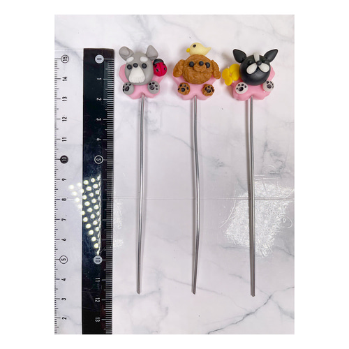 ガーデンピック ハンドメイド ワンちゃんピック 多肉植物 犬 うちの子