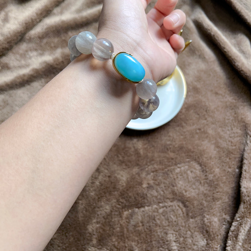 天然無処理 オリジナル ラリマーandサゲニティックフローライト  