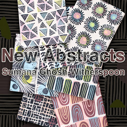 カットクロス Paintbrush Studio Fabrics New Abstracts Box & Circle 7枚目の画像