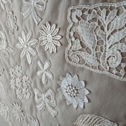 motif lace tote [beige] 6枚目の画像