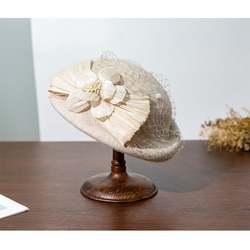 秋冬新作レトロメッシュフレンチビーニーヘップバーン風ベレー帽画家の帽子 11枚目の画像
