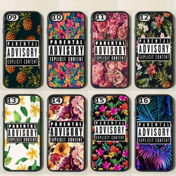 【既成デザイン】 iPhoneケース アイフォンケース Parental Advisory Explicit Conte 3枚目の画像