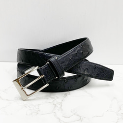 日本製 センザンコウ 穿山甲 牛革 コンビ 上質 ベルト エキゾチック