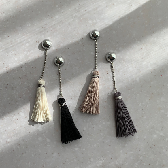 1184】タッセルピアス•イヤリング
