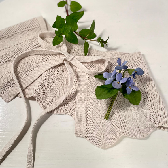 布花かれんな野すみれのブーケコサージュ 10枚目の画像