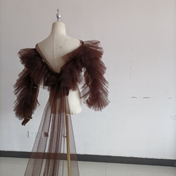 アンティークなドレス カラードレス 深めな緑 シルク オフショル 姫袖  