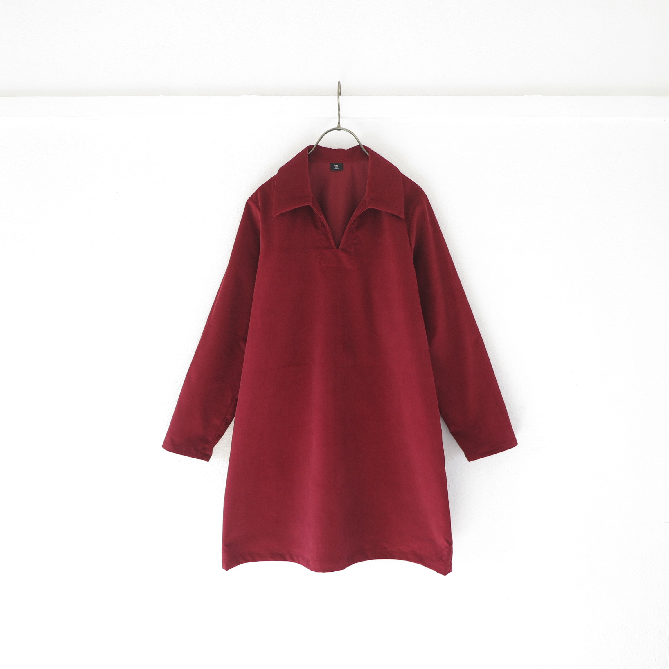 全23色 / SS~10L  / 選べるサイズ・着丈・襟・袖 / コーデュロイ / ワンピース / 国産コットン