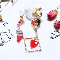 ハンドメイドピアス　アリス追加 ハンドメイドピアス アリス追加 02 ハンドメイドピアスアリス様追加