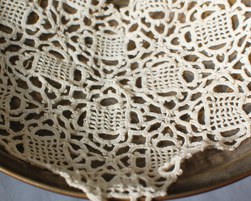 クロッシェ　パーツ　レース アンティーククロッシェ編みレースのパーツ レース amibrocante 通販