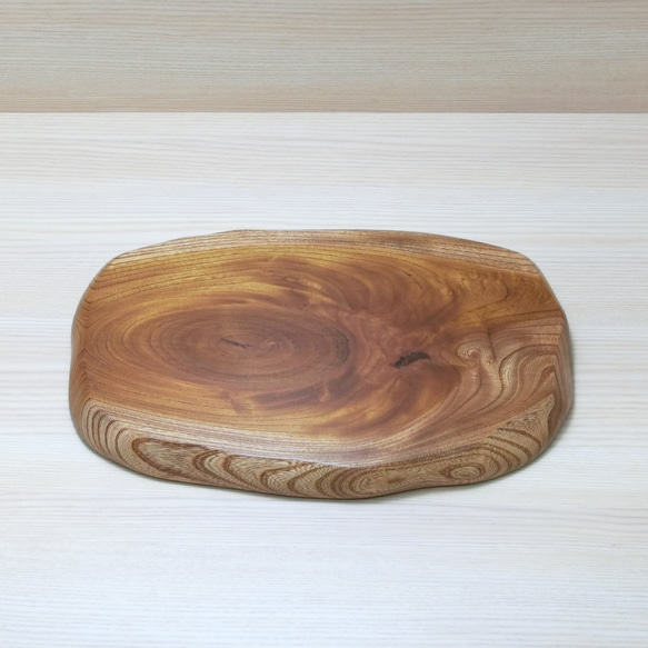 敷板 ケヤキ 約73.5×46.5cm 木製 飾り台 花台 和風 和室 床の間