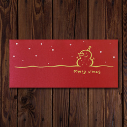 【聖誕】手作手繪 信封袋 紅包袋 no.3 第1張的照片